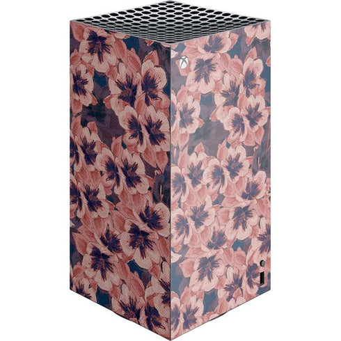 Dark Tapestry Floral XBox Series X Digital Edition Console Skin